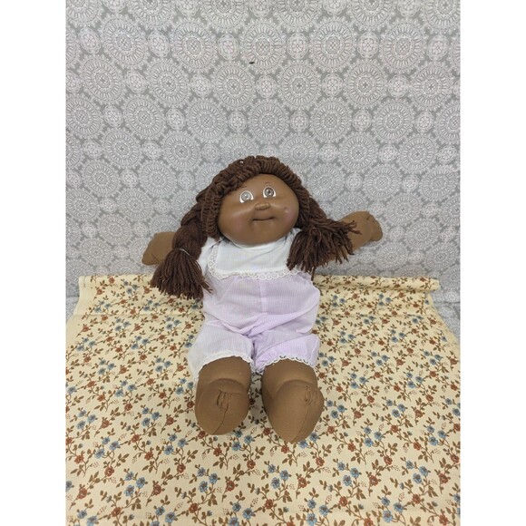 Cabbage Patch Kids Other - CABBAGE PATCH KIDS DOLL African American Black Girl yarn hair 1978 1982 vintage